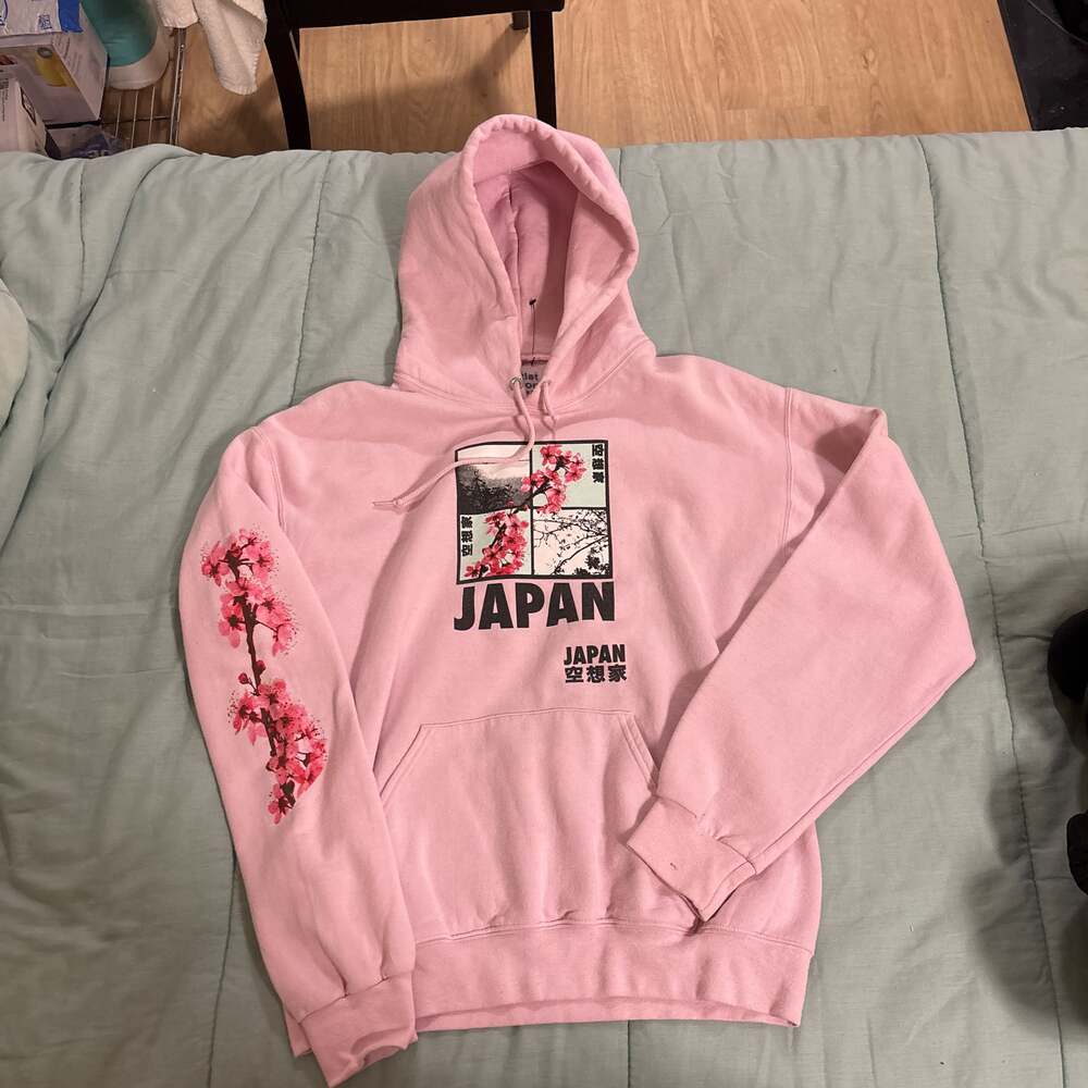 Bowery Supply Co. Japan Pink Hoodie